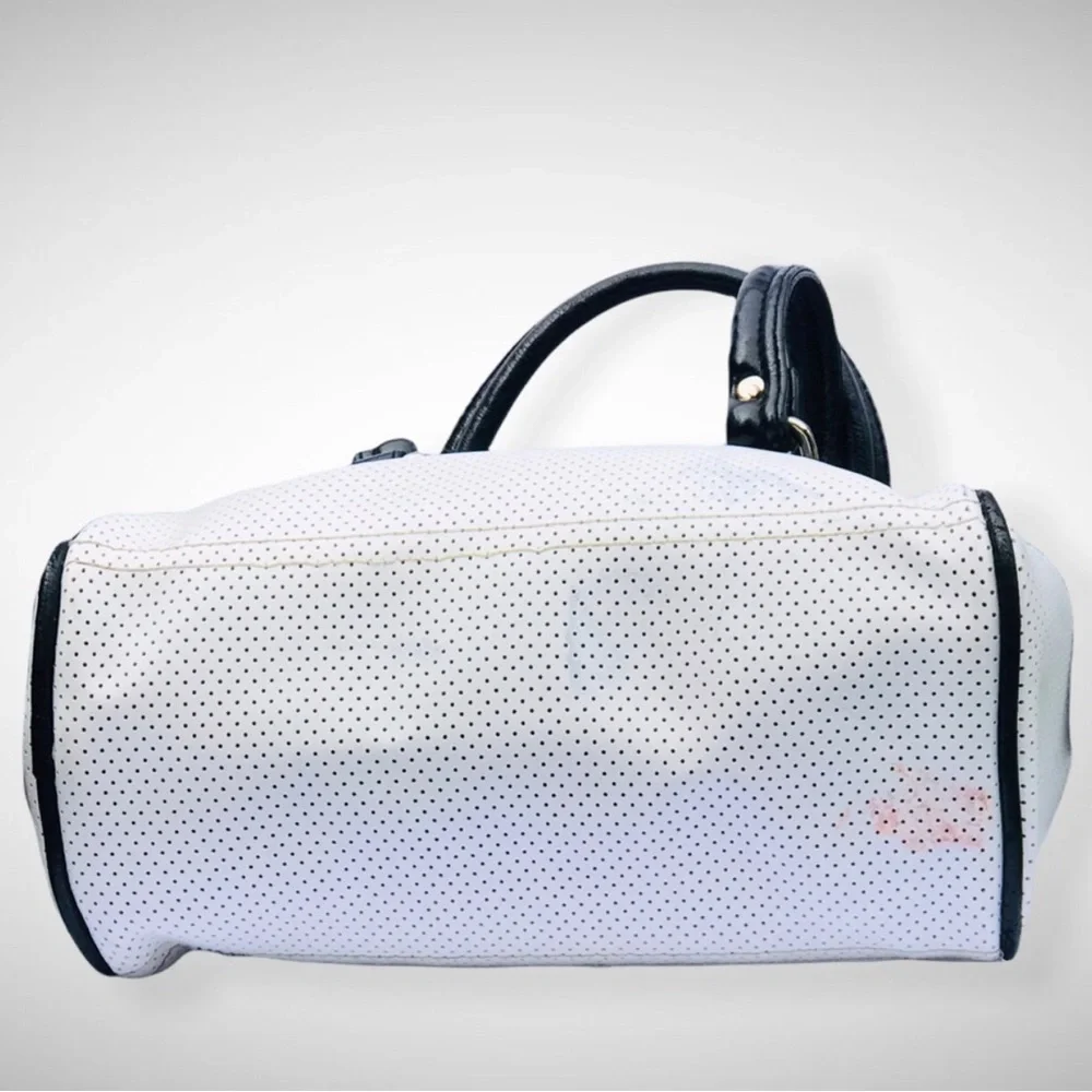 RARE White Poly BROOKLYN Mini Handbag - Picture 6 of 6